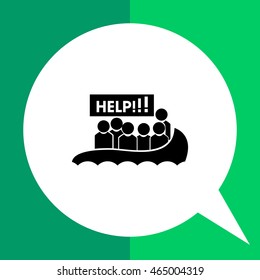 Refugees Simple Icon
