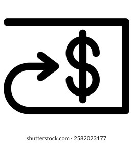 Refund Icon for E-Commerce Shop