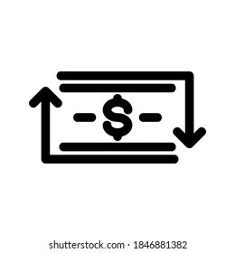 Refund icon or logo isolated sign symbol vector illustration - high quality black style vector icons
