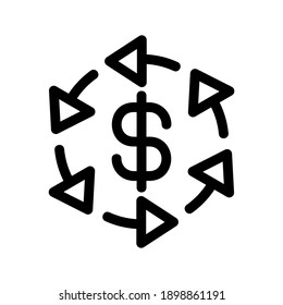 refund icon or logo isolated sign symbol vector illustration - high quality black style vector icons

