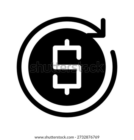 Refund Icon Vector Symbol Design Illustration
