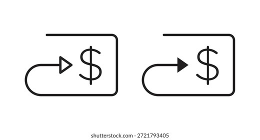 Icono del reembolso para su diseño del Sitio web, logotipo, App, UI. EPS10