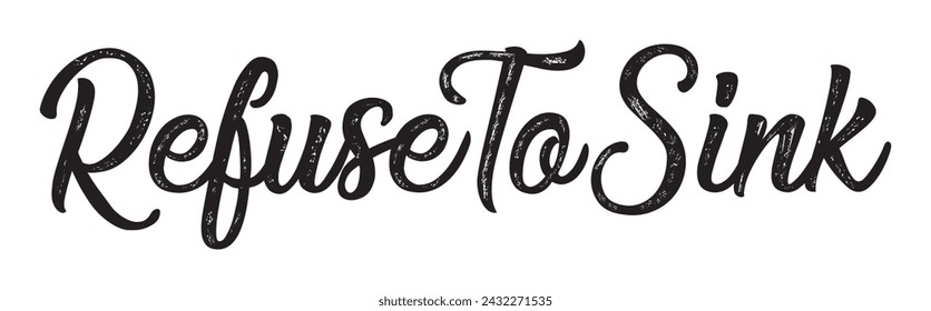 rehusar hundir texto sobre fondo blanco.