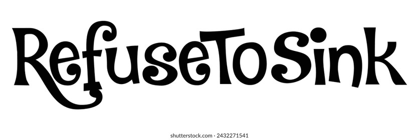 rehusar hundir texto sobre fondo blanco.