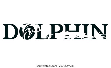 Regal Dolphin Letter Logo Design, Majestic Dolphin Monogram Logo, Dolphin Lettermark for Branding, Bold Dolphin Letter Identity Design, Luxury Logo with Letters