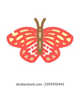 regal fritillary summer color icon vector. regal fritillary summer sign. isolated symbol illustration