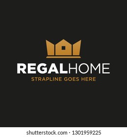 Regal Home Logo template