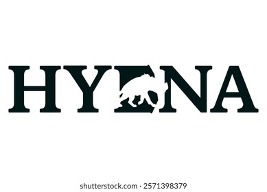 Regal Hyena Letter Logo Design, Majestic Hyena Monogram Logo, Hyena Lettermark for Branding, Bold Hyena Letter Identity Design, Luxury Logo with Letters