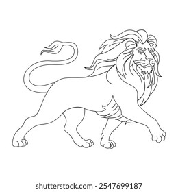 Regal Lion Mandala Coloring Pages – Fun and Relaxing Art for Kids and Adults