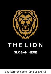 Regal Roar: Iconic Lion Logo