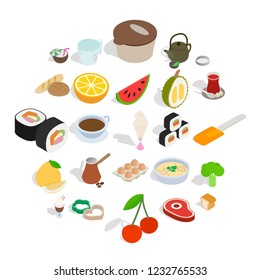 Regale icons set. Isometric set of 25 regale vector icons for web isolated on white background
