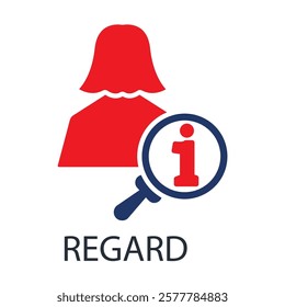 Regard flat icons  symbol vector elements for infographic web