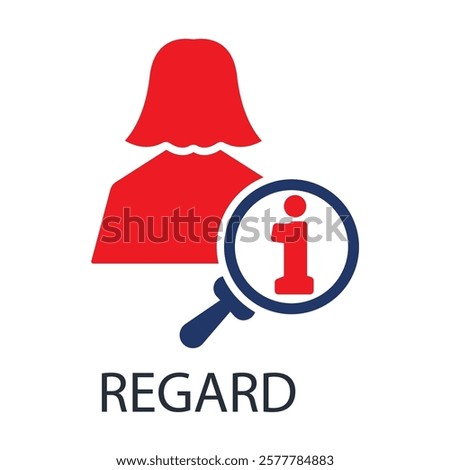 Regard flat icons  symbol vector elements for infographic web
