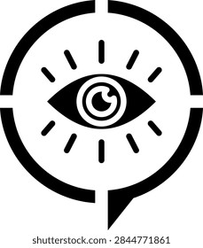 Regard Icon Element For Design