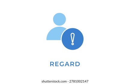 Regard Vector Icon Isolated On White Background