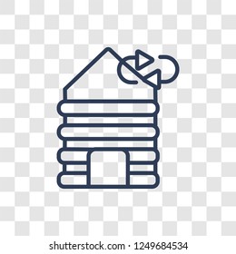 Regeneration icon. Trendy linear Regeneration logo concept on transparent background from sauna collection