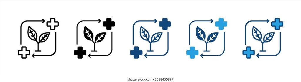 Regenerative icon sheet multiple style collection