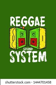 reggae jamaica roots sound system rasta speakers music