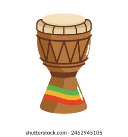 reggae musical style isolated design