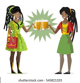 reggae rastafarian dreadlocks toasting african happy girls