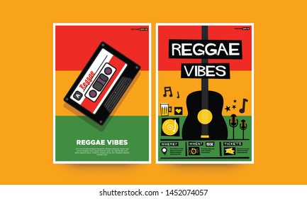 Reggae Vibes Event Poster Design