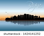 Regina skyline - Canada - vector illustration