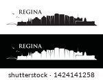 Regina skyline - Canada - vector illustration