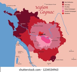 Region Cognac In France