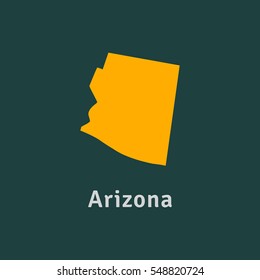 region icon of USA. arizona