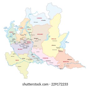 region lombardy map svg