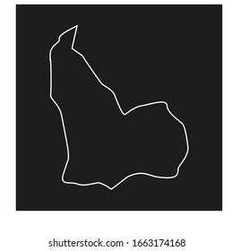 Mapa regional de Túnez...