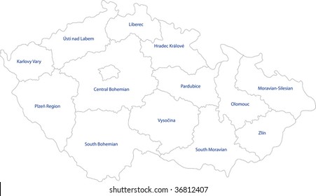 Moravia Czech Republic Map Capital Of Moravia Czech Republic Images, Stock Photos & Vectors |  Shutterstock