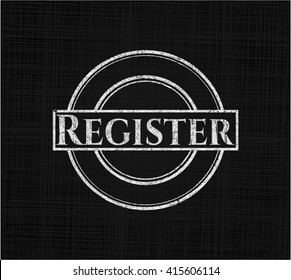 Registro del emblema de la pizarra