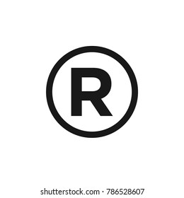 Register Circle Icon Vector Template