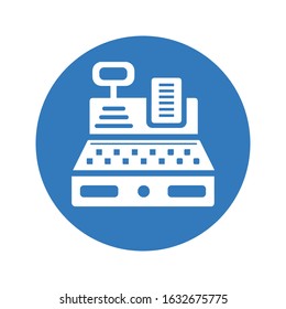  register icon / Cash, receipt, printer