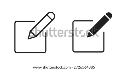 Register icon. Monochrome simple icons for templates, web design