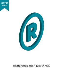 register icon in trendy flat style 