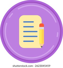 Registrar diseño de ícono de Vector de línea