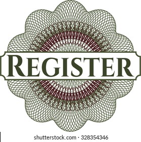 Register linear rosette