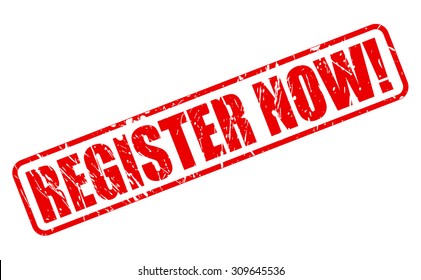 Register Now red stamp text on white