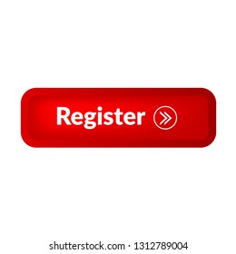 register red glossy button