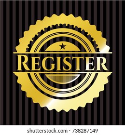 Register shiny badge
