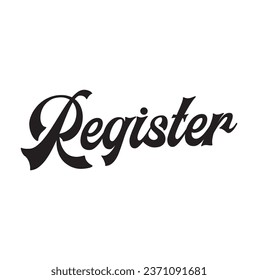 register text on white background.
