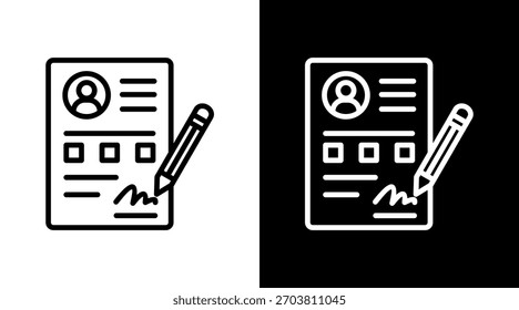 Registrar Diseño de conjunto de iconos blancos