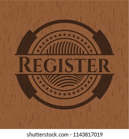 Register wood emblem