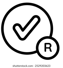 Registered Icon, Trade mark symbol