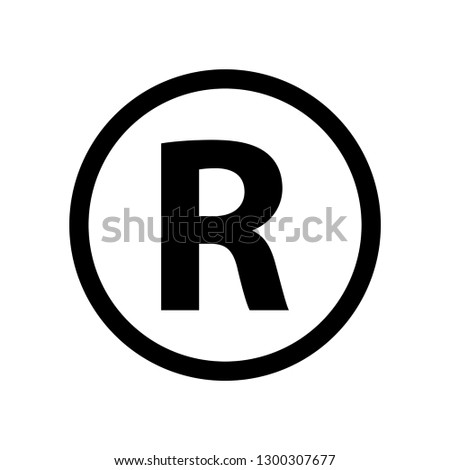 Registered Trademark icon, web design icons