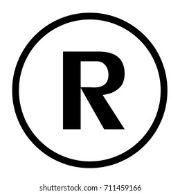 r trademark symbol eps file