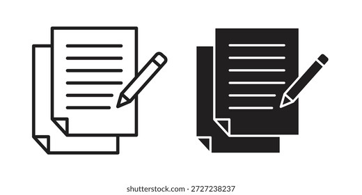 Símbolo de los iconos del formulario de registro. paquete de Ilustración vectorial para App y diseños