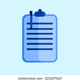 registration form. notes. paper. manifest data